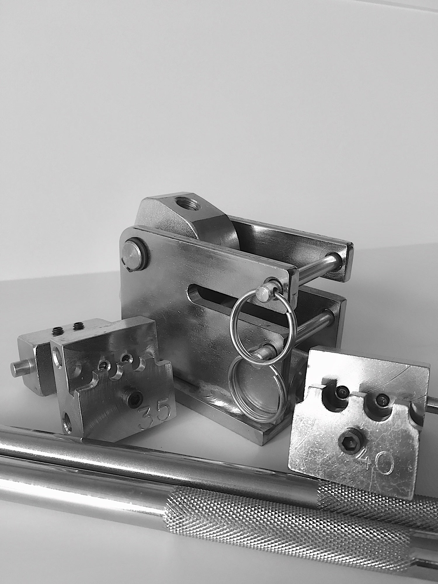 EZ Breaker MINI Roller Chain Breaker Base and Accessories Smith Craft LLC